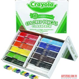 Bộ màu chì Crayola 240 bút-12 màu(order)