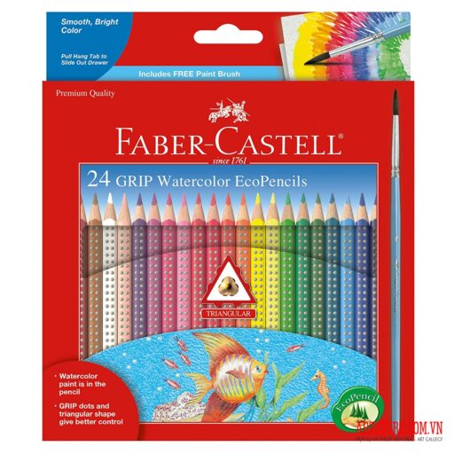 Bộ màu chì Faber Castell GRIP-EcoPencils 24pcs(order)