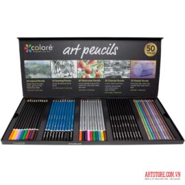 Bộ chì vẽ Colore Premium Art 50pcs