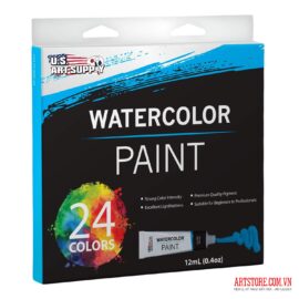 Bộ màu nước U.S. Art Supply 24x12ml