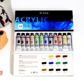 Màu Sunway Acrylic Colour Paint 12ml Set 12M
