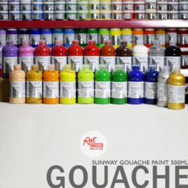 Màu Vẽ Dạng Bột Gouache Paint Sunway 500ml