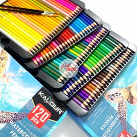 KALOUR 120pcs Watercolor Pencils Set,Professional Colored Pencil