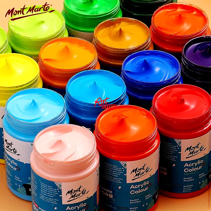 Màu acrylic Mont marte 300ml đủ màu