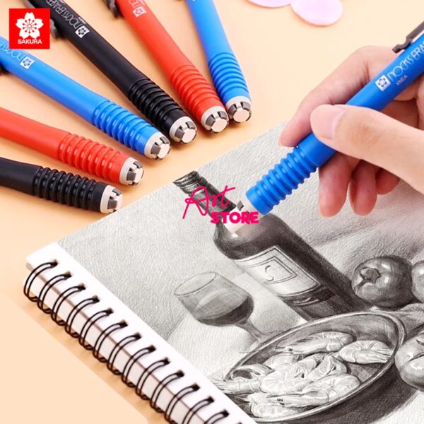 Bút Gôm Bấm Cao Cấp Nocks Eraser Sakura