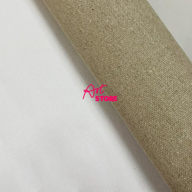Vải Lanh Blend Primed, Vải Canvas Cotton Cao Cấp Để Vẽ Tranh Sơn Dầu Dành Cho Họa Sĩ Khổ 170cm-220cm