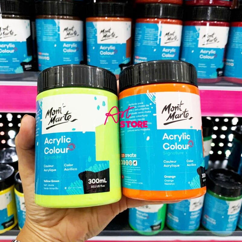 Màu Acrylic Mont Marte – Lựa Chọn Hoàn Hảo Cho Họa Sĩ, Sinh Viên Nghệ Thuật & Người Yêu Vẽ