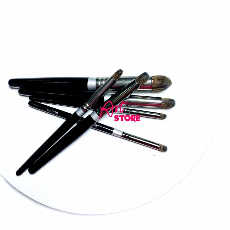 Cọ Vẽ Lông Sóc Thân Ngắn Đầu Trụ Tròn B207PR