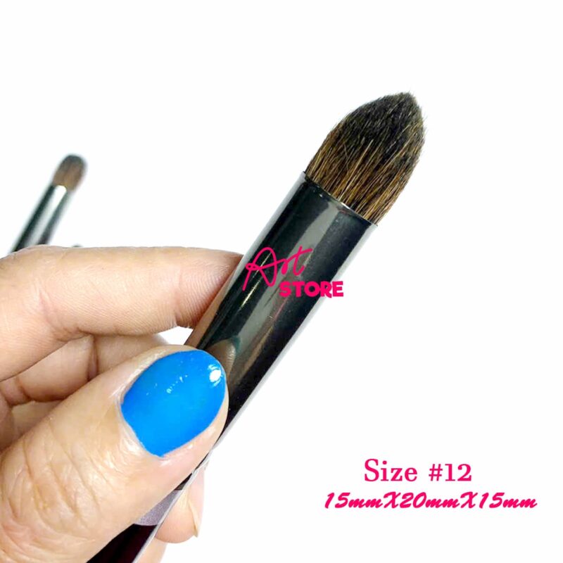 Cọ Vẽ Lông Sóc Thân Ngắn Đầu Trụ Tròn B207PR