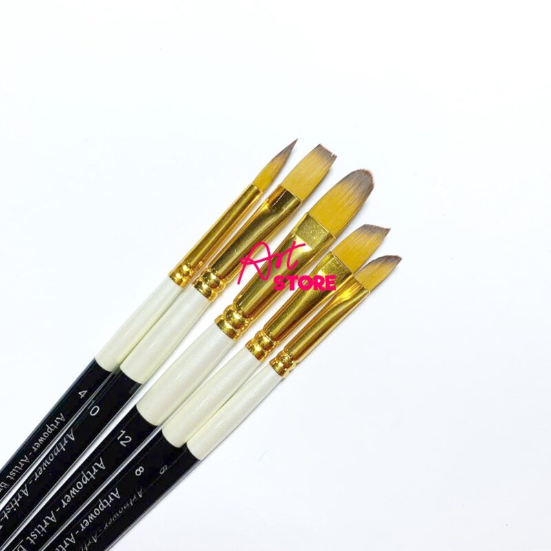 Bộ Cọ Vẽ Màu Nước, Cọ Vẽ Acrylic Artpower MA147 - 5pc