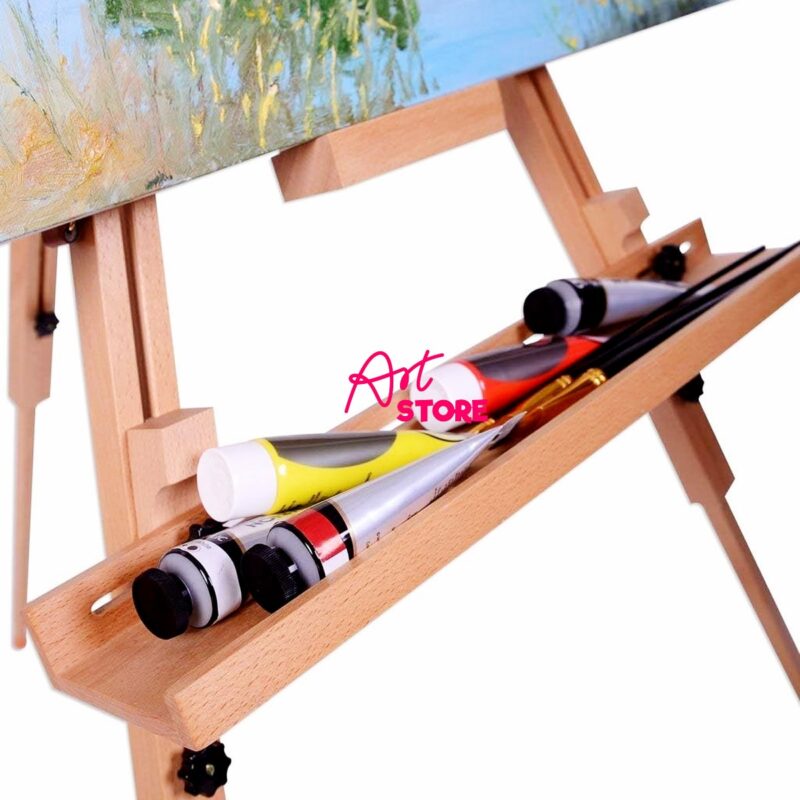 Giá Vẽ Cao Cấp Gấp Gọn Mont Marte Tripod Easel H.D. Beech MEA0001C