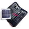 Bộ Cọ Vẽ Màu Nước Cao Cấp Đa Năng SUNWAY 7601 SET – Full Size Trong Hộp Khóa Kéo Tiện Lợi Cho Họa Sĩ