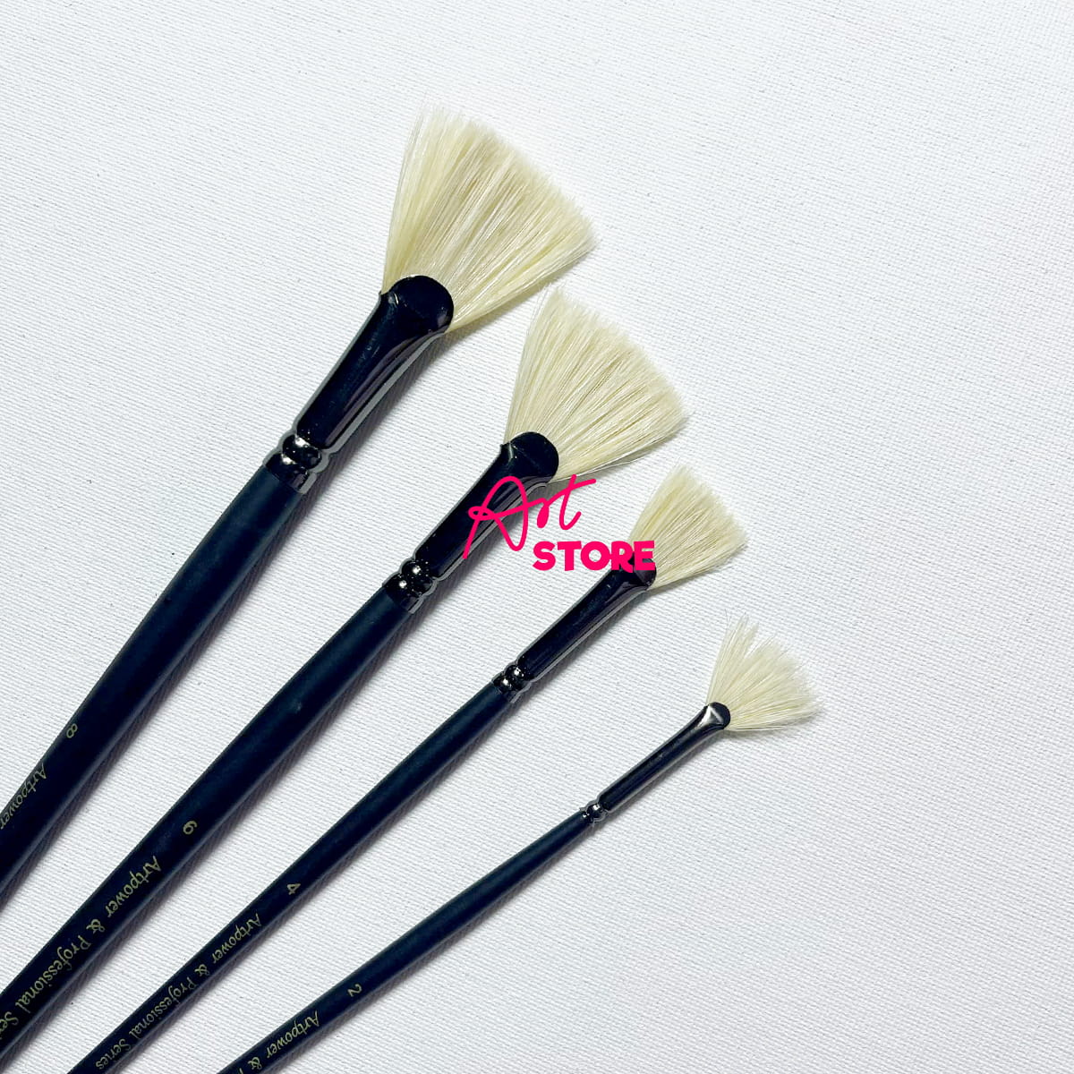 Bộ Cọ Xòe Lông Cứng Artpower MA113 - 4pcs