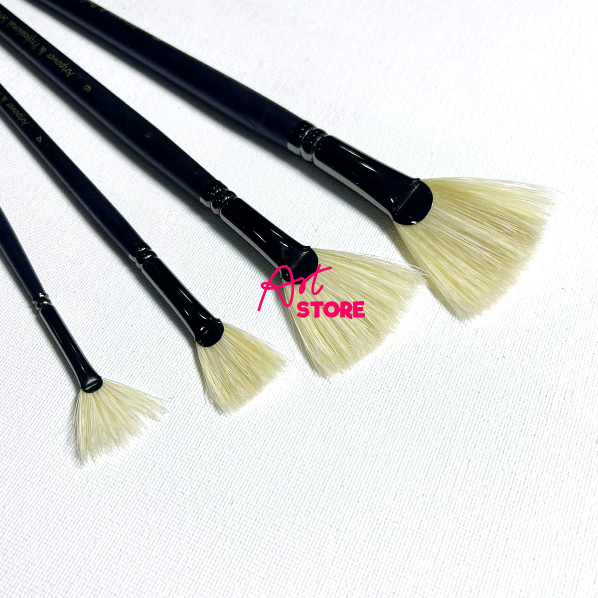 Bộ Cọ Xòe Lông Cứng Artpower MA113 - 4pcs