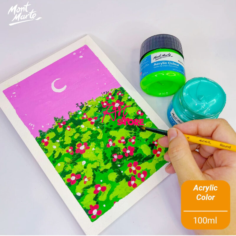 Màu Nhũ Metallic Acrylic Mont Marte - 100ml