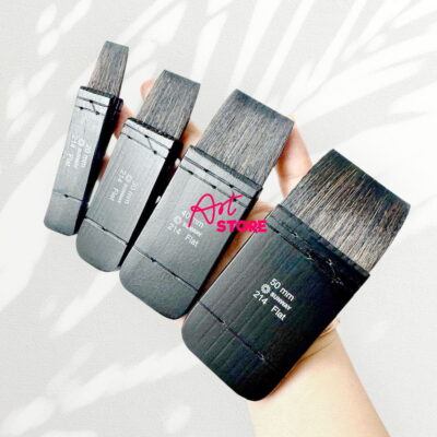 Cọ Panh Xô Sunway 214 Flat Cao Cấp – Cọ Bản Đi Nền Màu Nước, Acrylic, Gouache Chuyên Nghiệp