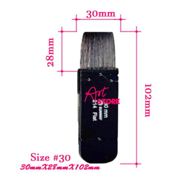 Cọ Panh Xô Sunway 214 Flat Cao Cấp – Cọ Bản Đi Nền Màu Nước, Acrylic, Gouache Chuyên Nghiệp