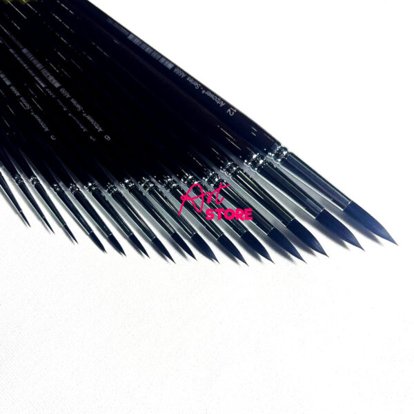 Cọ Tỉa Artpower A688 – Cọ Tỉa Đủ Size Cho Vẽ Chi Tiết, Đi Nét, Màu Nước, Poster, Gouache & Acrylic, Sơn Dầu