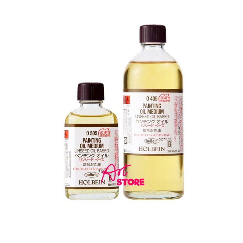 Dung Môi Sơn Dầu Holbein – Tổng Hợp Các Loại Dung Môi, Medium Và Dung Dịch Vệ Sinh Cọ (1)