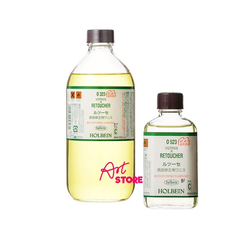 Dung Môi Sơn Dầu Holbein – Tổng Hợp Các Loại Dung Môi, Medium Và Dung Dịch Vệ Sinh Cọ