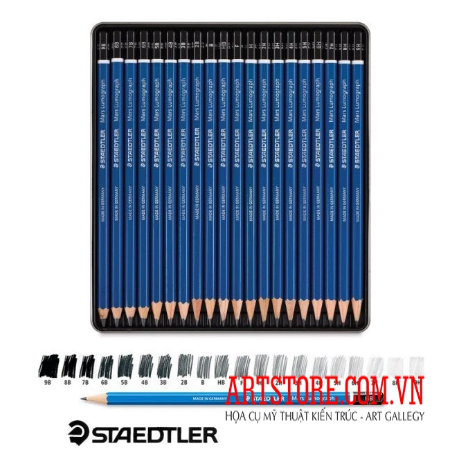 Bút Chì Đức Staedtler 20 Cây Hộp Thiếc