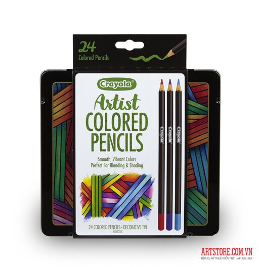Bộ màu chì Crayola Artist Gel 24pcs(order)