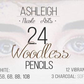 Bộ bút chì+chì màu Ashleigh Nicole Arts 24pcs