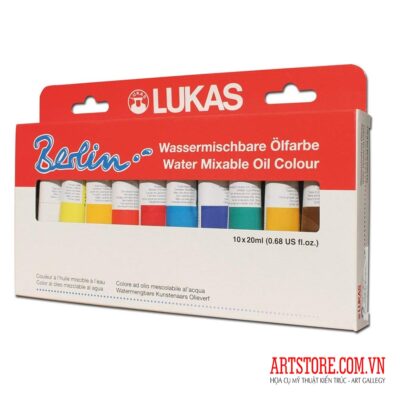 MÀU SƠN DẦU LUKAS Berlin 10X20ML(ORDER)