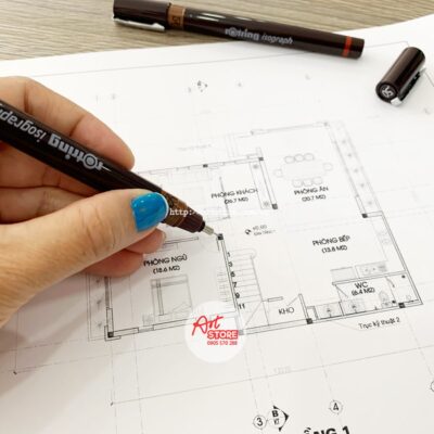 Bút Vẽ Kỹ Thuật Rotring Isograph Đủ Nét