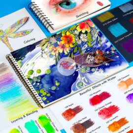 Set 120 Chì Màu Nước Chuyên Nghiệp KALOUR Professional Watercolor Pencils
