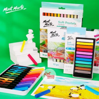 Phấn Tiên Mont Marte 12-24-36-48-72 màu-Signature Soft Pastels