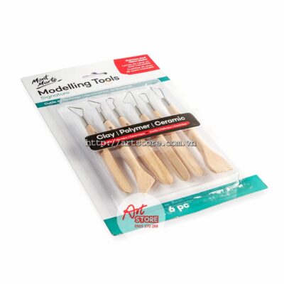 Bộ Dụng Cụ Tạo Mẫu Điêu Khắc Mont Marte Modelling Tools Signature 6pc