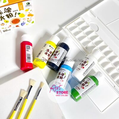 Bộ Màu Gouache Marie's 60ml Set 6M-12M