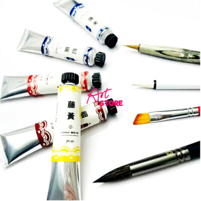 Màu nước dạng tuýp bột kháng tự nhiên Sunway 21ml